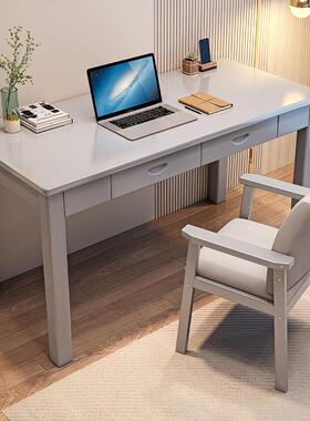 纯实木书桌RYW电脑桌新中桌式家办公代卧室学用习桌现简约书房写