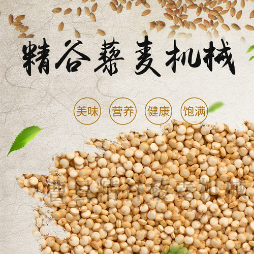 全自动藜麦脱皮抛光机藜麦脱皮设备藜麦清理机藜麦去壳去皂苷设备
