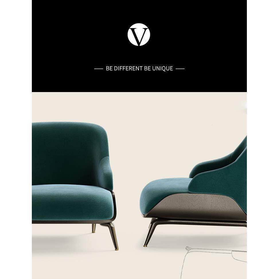 意式轻休闲单人懒人台设计奢师沙发椅可AL120457躺阳客背厅酒店靠