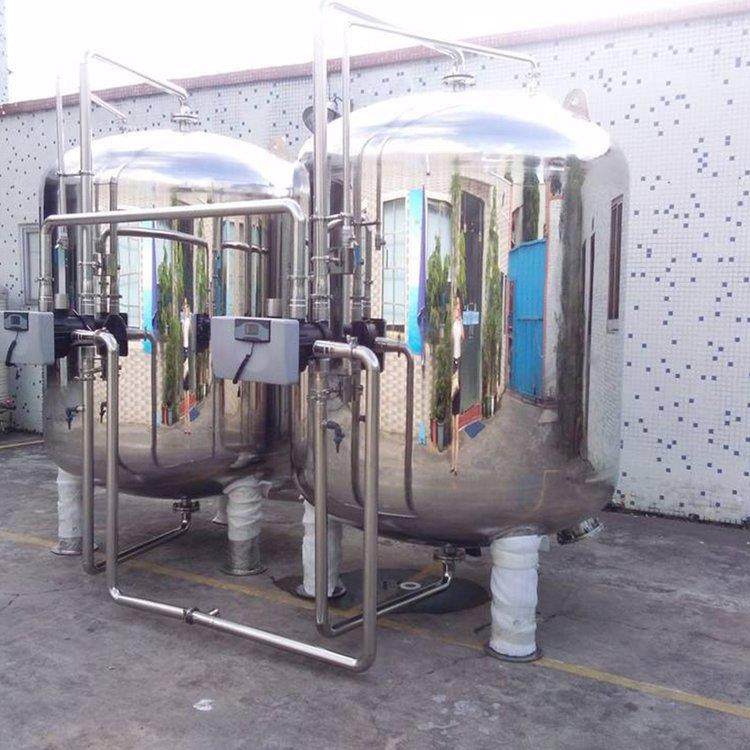 工业水处理石英砂活过滤器全自GH-SYS-1动多介质过滤器性浅炭层砂