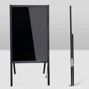 741字荧光板悬挂小摊小牌黑板支架式垒德株广告发光荧光摆支架式