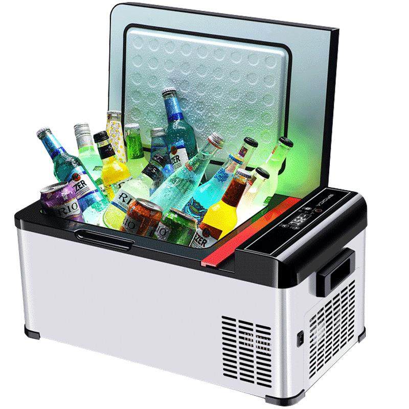 骑炫载冰箱压缩机229制冷小箱车家两用车大冰容车量轿车货12V24V