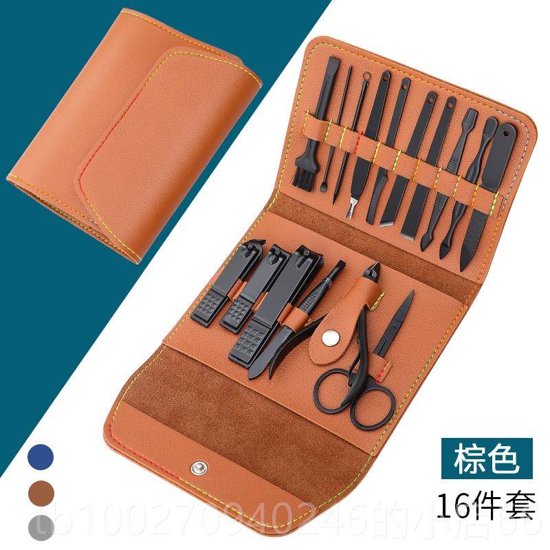 高档指甲刀套装德系家用甲指沟嘴锈钳女修脚美甲工具不钢指甲鹰剪