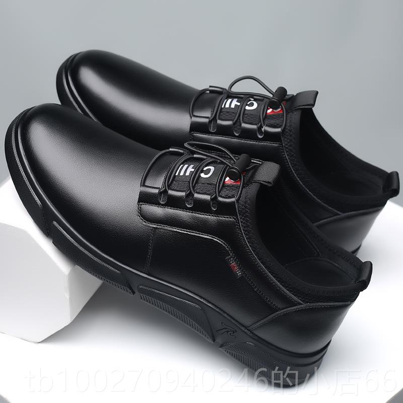 高档防水雪地男皮毛一体男鞋冬季男士皮鞋靴棉保暖羊大棉鞋加毛绒