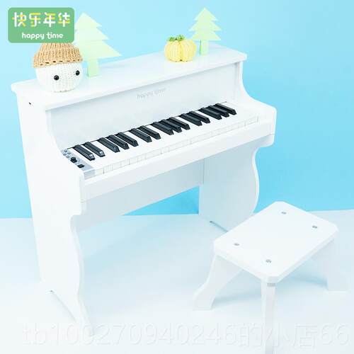 高档快乐年初华儿童电子琴小琴音学者可弹奏玩具宝宝乐钢生日礼物