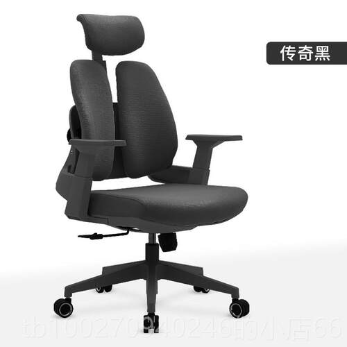 高档人体工竞学椅子双护腰家用电椅舒适久坐电椅学习书房办公椅靠