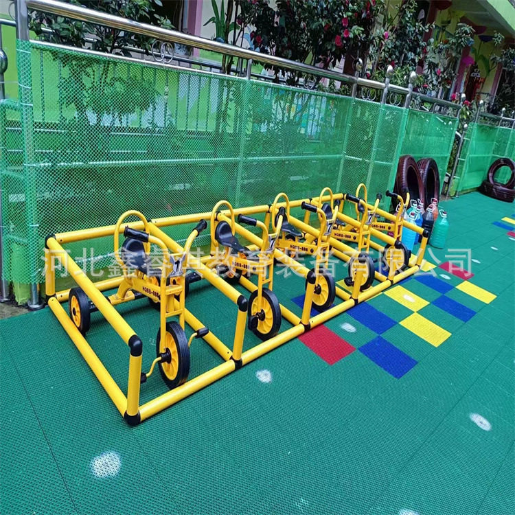 幼儿园公园儿童不锈钢三轮车 独轮车 塑料小型玩具