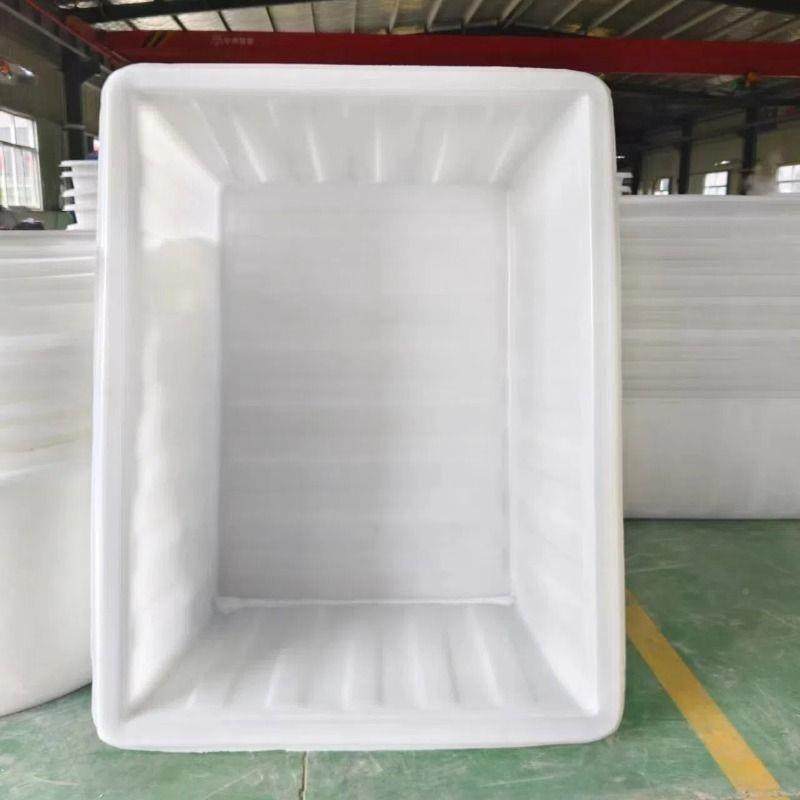 厚牛筋料水箱长方形水槽水塑养缸家用大号加水产殖箱养708鱼盆圆