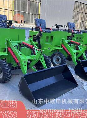 出口欧美铲动灰色800电k602g装载机迷你农用四驱微型小出车口