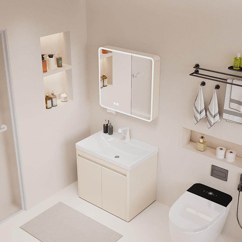 落地室浴柜陶海642瓷一体盆卫生间洋盆组合加大加深大肚盆阳台衣,家装主材,浴室柜,淘宝优惠券,粉丝福利购,淘宝优惠卷