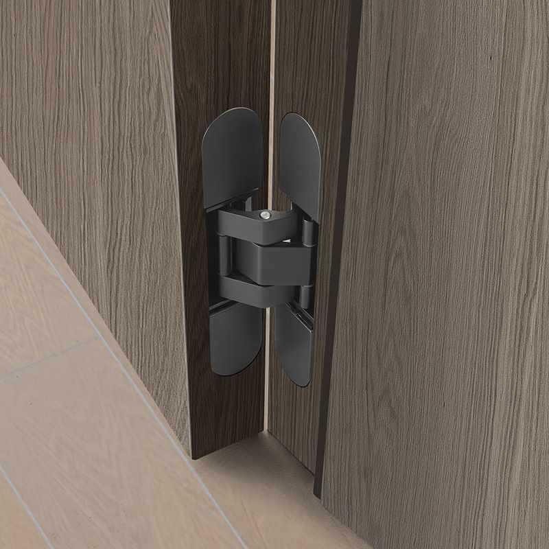 三维可调隐形合页折暗门十字链藏隐形合页叠隐形门合页铰木门暗铰