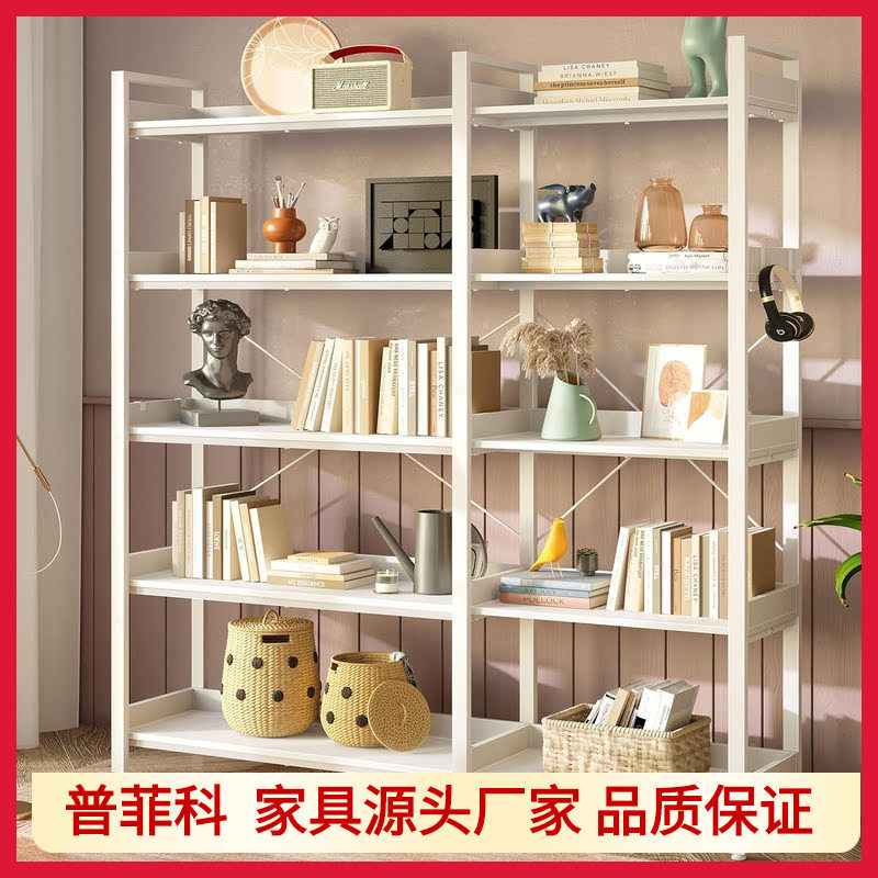 工业5层可翻转角金属书架