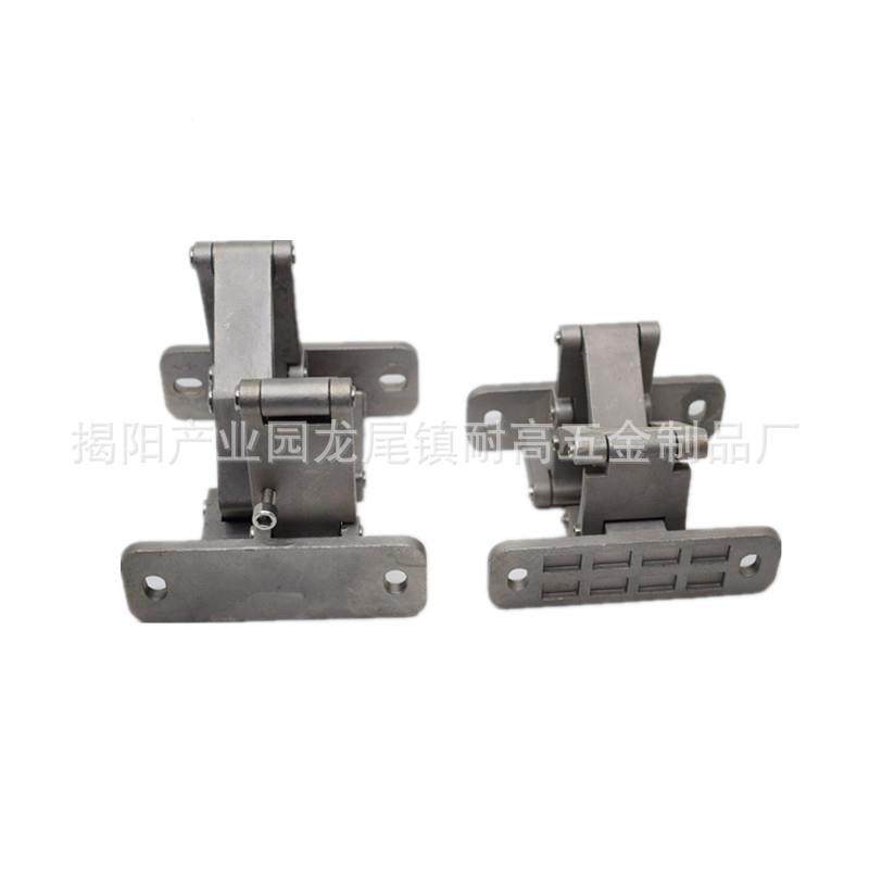 80度1消火暗门合页门瓷砖隐形门铰NG-304链管井材合页石不锈钢铰