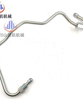 挖掘机0J08E高压油管神SK30JLA033035-8柴油泵高压钢油管共轨油管