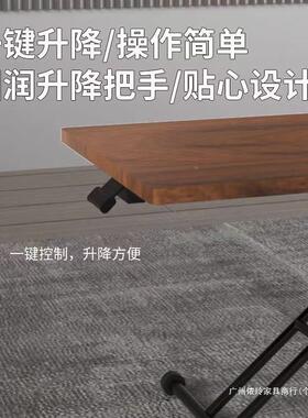 多功RBY能桌餐家用小户型小可移动可升降折叠桌两用收型子纳桌小