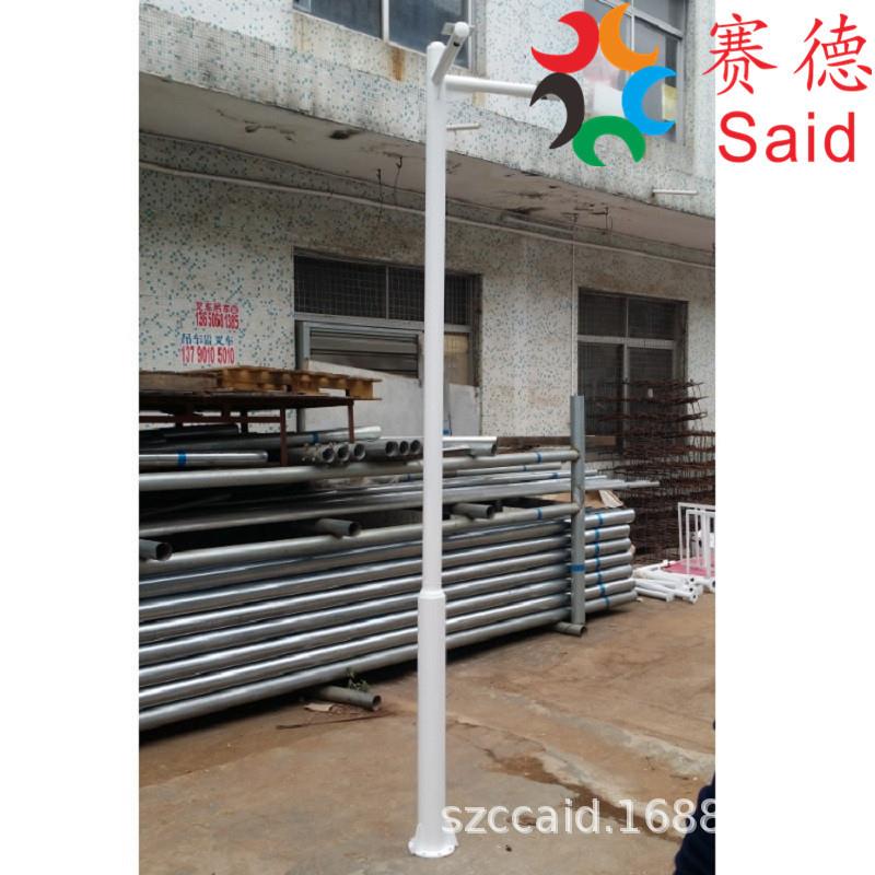 监控立杆3米3.5米米4扬尘监控立D杆E屏框立柱雪亮工程160立杆L箱