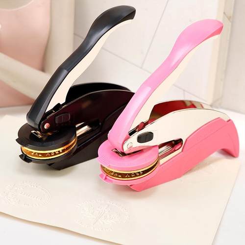 TROD携AT卓达牌手钳钢印便式压花机o压纹印章定刻凹凸l印章og323