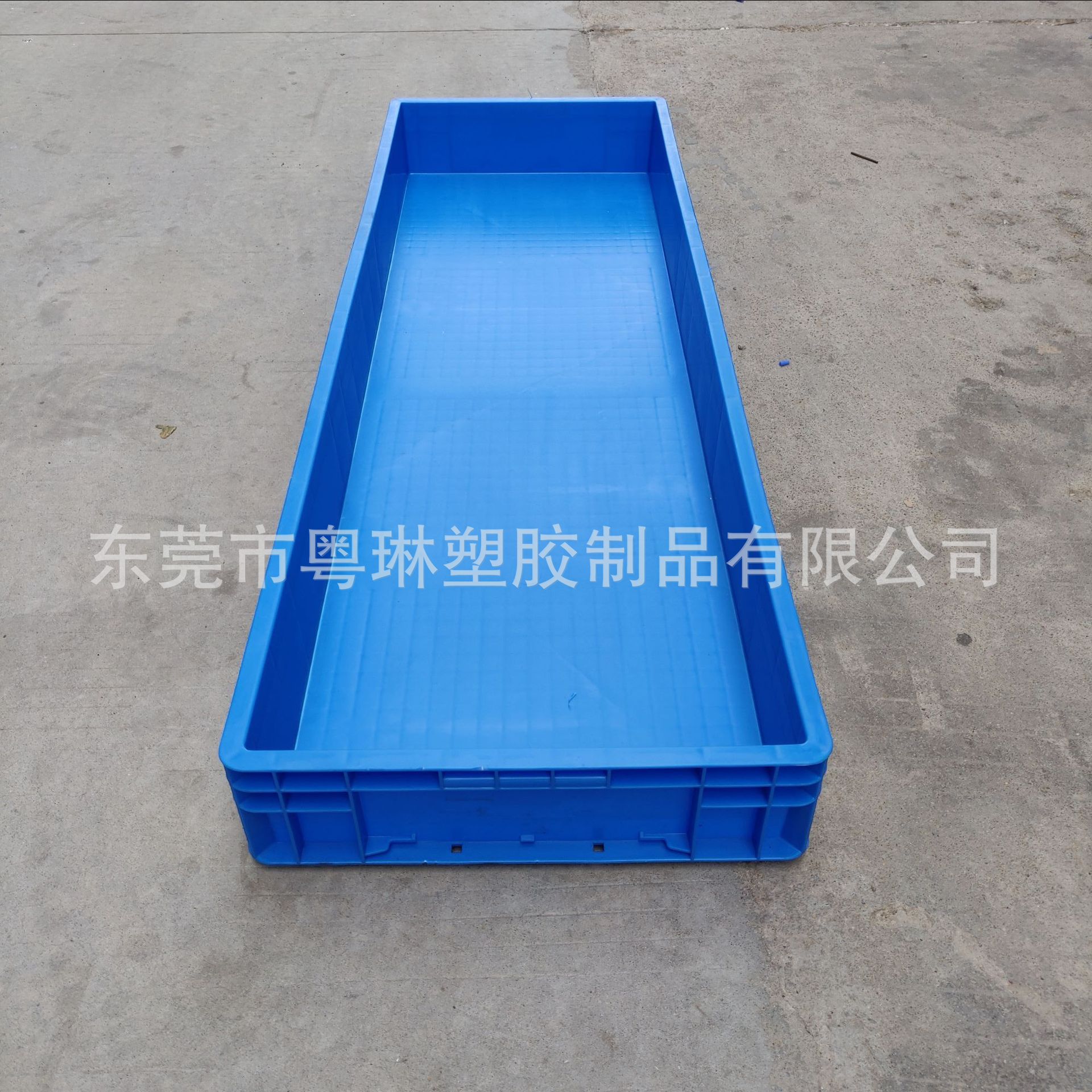 厂家直销塑料箱灯管箱 长方型周转箱灯泡框运输胶框 灯饰厂周转箱