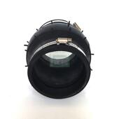 KK不T卡箍式 橡胶头598接锈钢柔性卡式 橡胶软接头橡胶箍接头