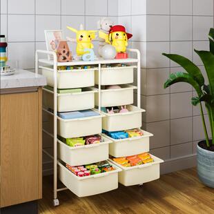 儿童具玩收纳架宝宝玩具收纳容大量家用置落WJJ915地物架多层收纳