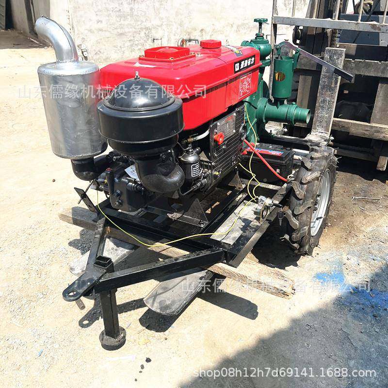 泵柴油离心移动拖车QKB式防汛混机流泵柴油机抽水泵