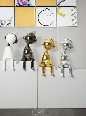 卡通玩公仔纪装TZ-91035念碑谷人潮物饰雕塑客厅样板房间儿童桌面