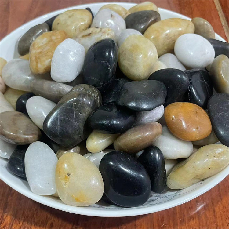 天然鹅卵石雨花石鱼缸花盆铺底