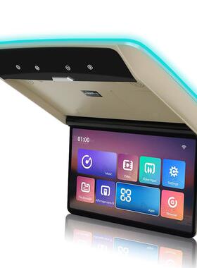 14寸H车载吸顶1468A-4G电视汽车安卓屏幕后手排乐系统D娱MI4G机卡