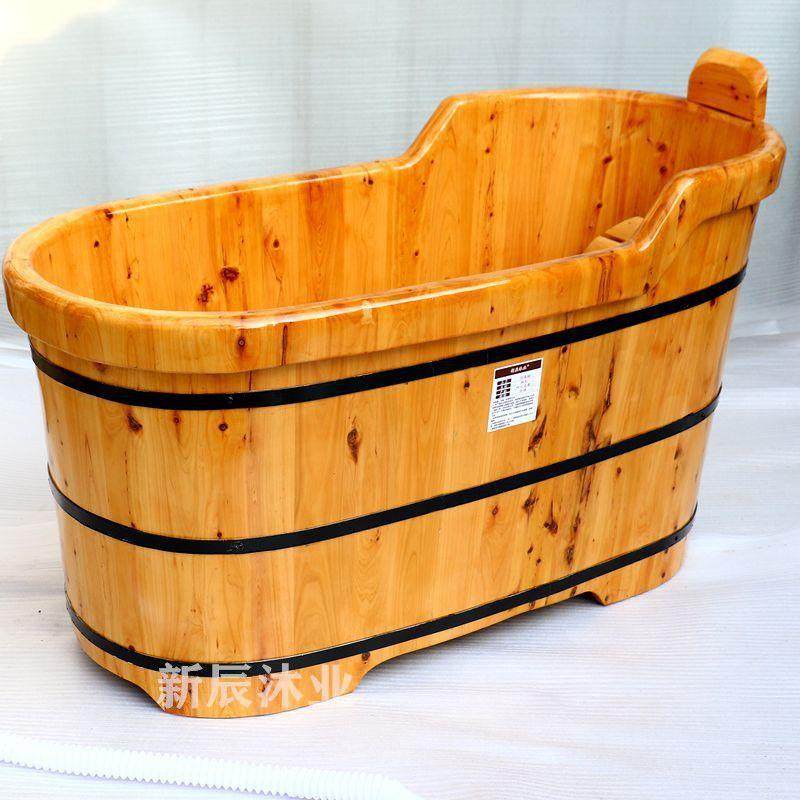 香柏木洗CSI澡木桶人浴缸成大家用沐浴桶洗澡盆可人坐身木实泡澡s