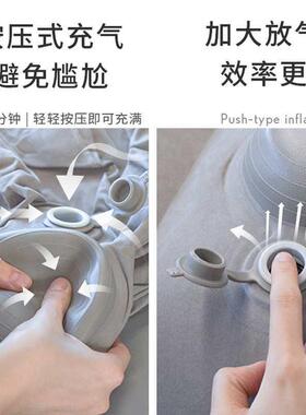 充垫气脚垫凳子机汽车垫凳车载腿坐F8688TMJ托副驾驶脚放脚凳车飞