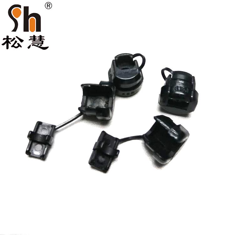 电源线扣64N3-6N3-4塑料电卡源线扣尼龙固线器规扣线夹格齐全