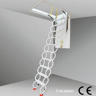 阁叠楼阁VPR伸缩梯家用楼室内楼楼梯自动升降折拉伸梯隐形收缩楼