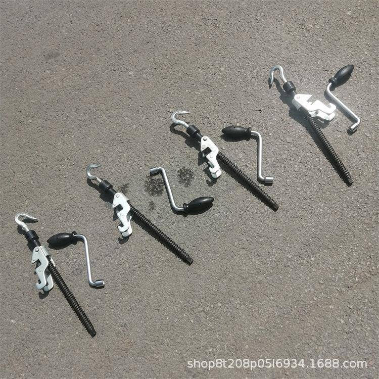 铁路人力动机防紧固器螺杆GS-63闸器制钢丝绳防溜溜紧固紧器