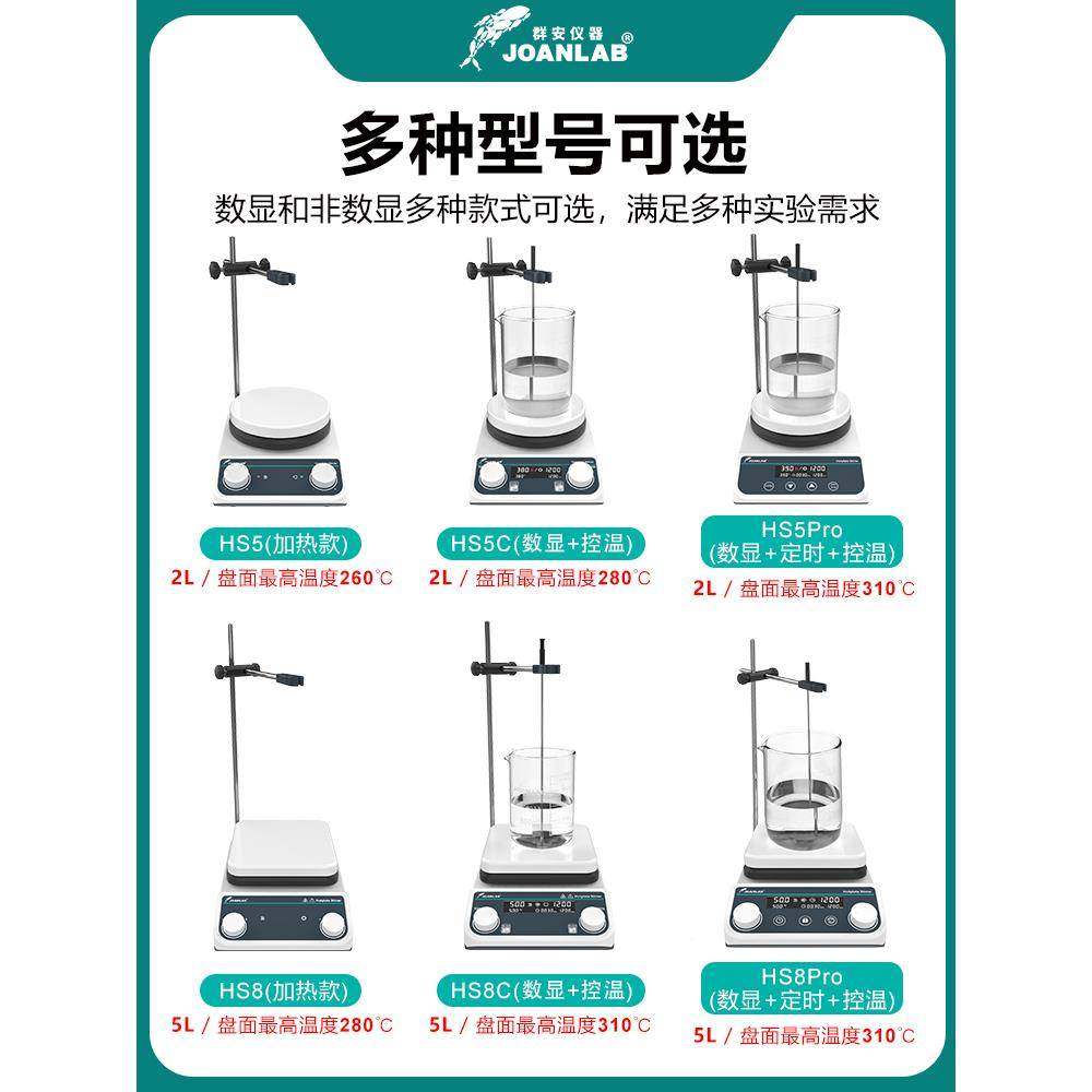 群安318仪器实验室磁力搅拌器数显恒温加热控电温小机型磁搅拌高,农机/农具/农膜,其它农用工具,淘宝优惠券,粉丝福利购,淘宝优惠卷