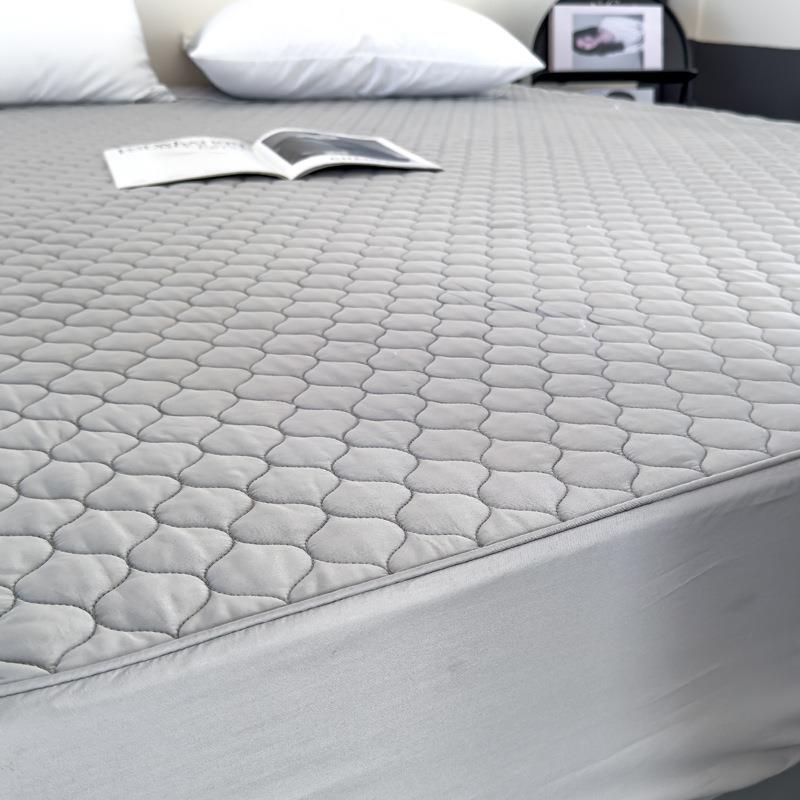 A类安芯丝全棉FFN夹棉床笠保单简约席梦件思包床垫护罩防滑可全水