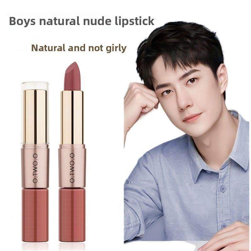 正品正品欧美妆奶茶裸色哑光雾面口红+唇釉黑黄皮芭比玫粉小众双