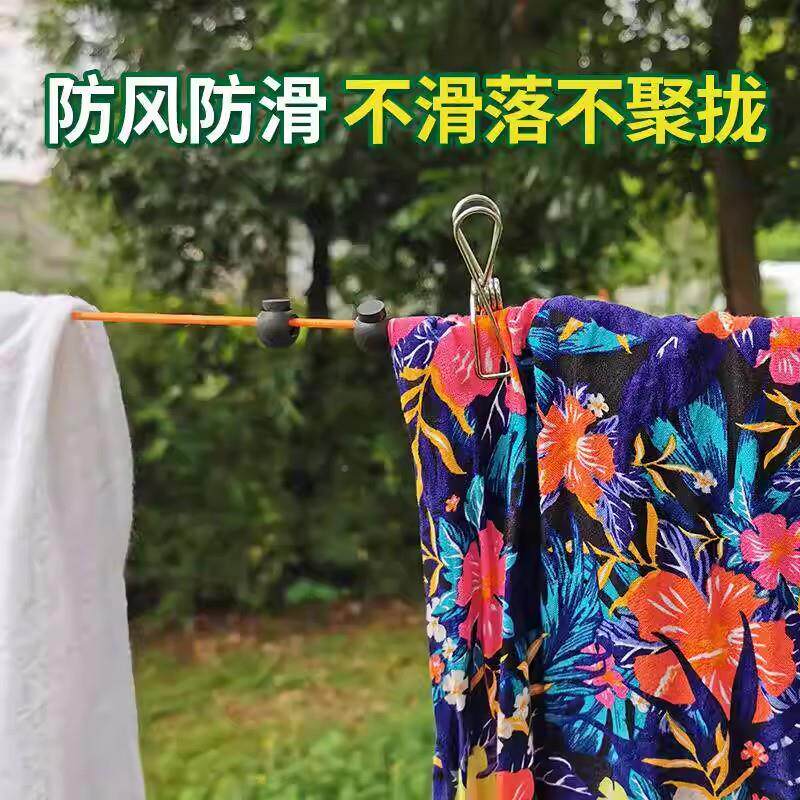 本行旅晾衣绳可携式日外室户外晾晒防滑防风酒店出差晒无品牌/被