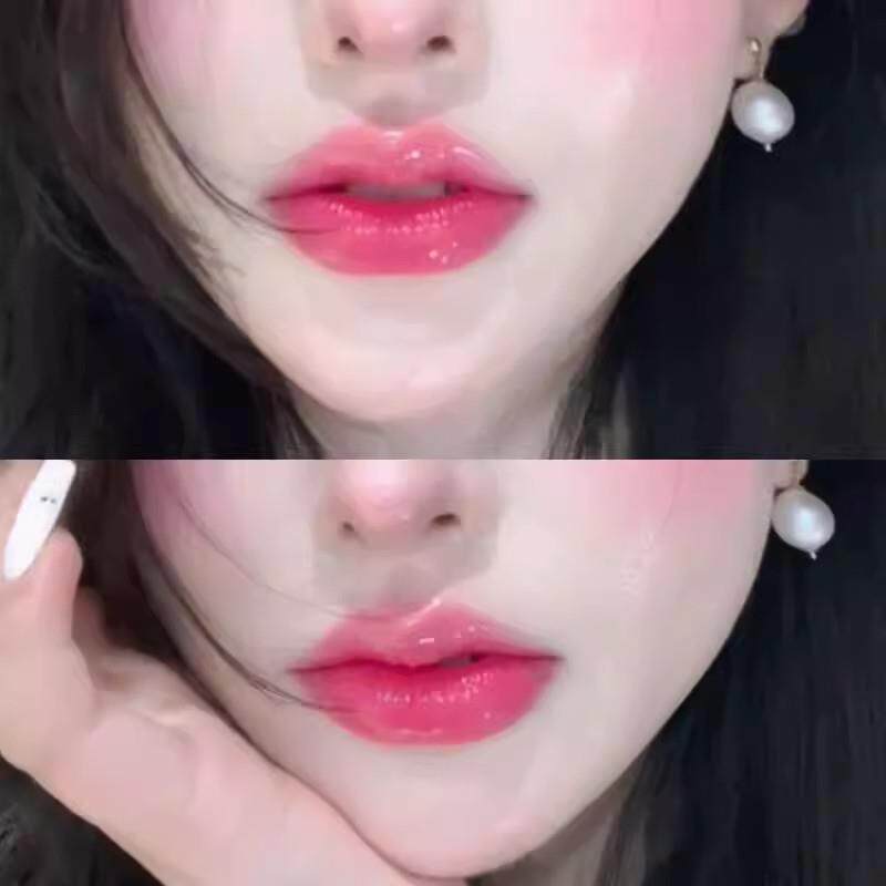 女团感百搭火龙果玫红水光感滋润显白持久口红腮红多用棒膏两用