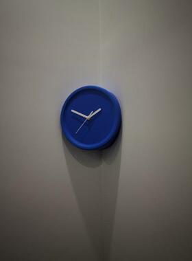 ins转风客厅角饰时钟意拐AL102263创角挂钟简约阳角墙面装钟表挂