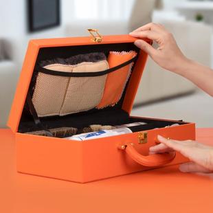 擦爱马爱马橙20橙器鞋油套装擦皮鞋保绵羊油套装养保养鞋神鞋刷工