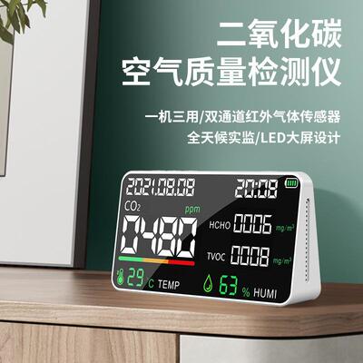 气体检测仪甲碳醛检测仪一HDO5氧空化碳二氧化检测仪测气检仪pm2.