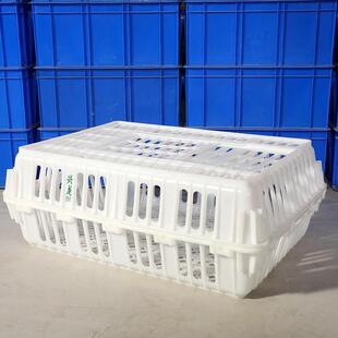生产周转筐鸡鸭运输笼鸡活笼鸭笼用禽DPJ透子气笼塑料家筐塑料周