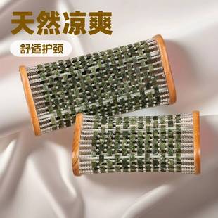 玉枕头天然石空心枕健岫玉颈椎枕保玉枕夏凉凉降温夏冰季凉XZT001
