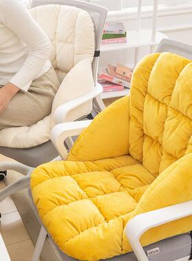 加热垫坐办公室冬季毛保暖绒电热屁拆洗学生加厚靠背一86972垫体