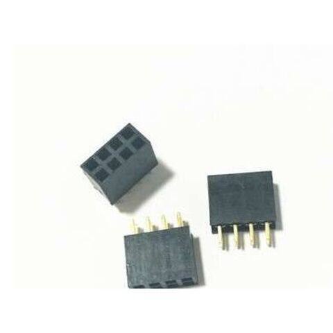 2.54MM 单/双排座 1*40P 2*40P 2*3P 2*4P 单/双 排母座