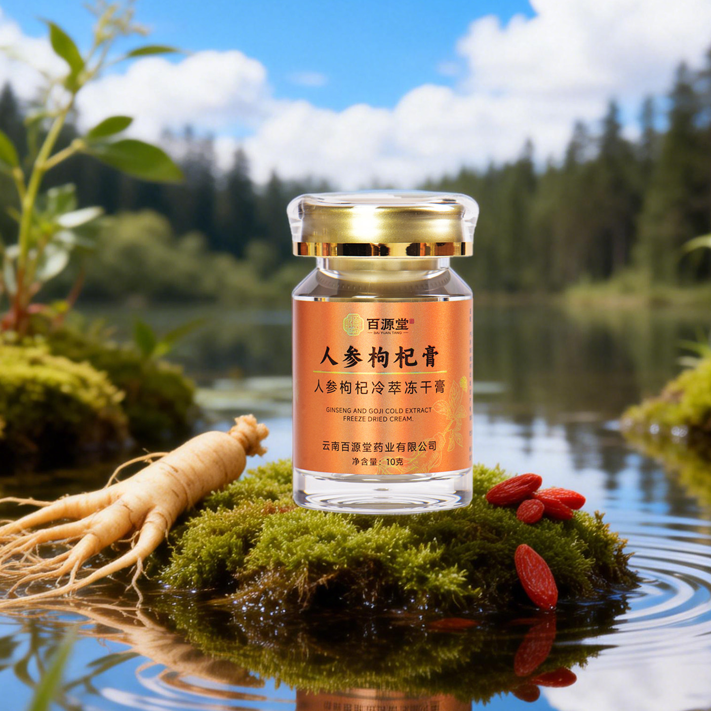 东方超元萃人参枸杞膏养生气血人参枸杞子普洱熟茶,保健食品/膳食营养补充食品,灵芝/参类/石斛提取物,淘宝优惠券,粉丝福利购,淘宝优惠卷