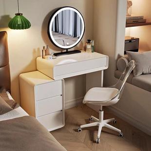 全实木烤代漆梳妆台小户型卧MBH室现简约2205新化款 妆桌轻奢感