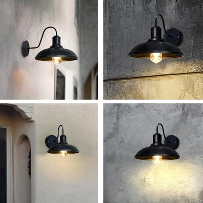 复古户防园水壁灯美乡式村过无品牌/道花阳台室外外中式仿古LED壁