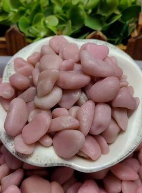 宝公斤价粉红澳碎装石件多肉潢鱼缸盆景石造景花园装RXX摆饰