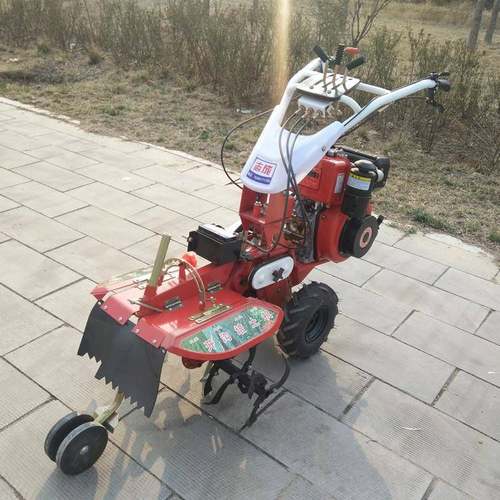 小型TUV手扶式土微耕机驱土松除草机犁田翻四旋地机